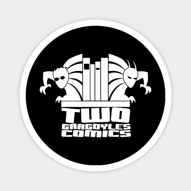 Two Gargoyles Comics Logo Magnet by Twogargs